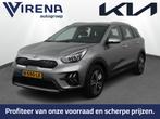 Kia Niro 1.6 GDi Hybrid DynamicLine - Trekhaak - Climate Con, 12 maanden, Gebruikt, Leder en Stof, Origineel Nederlands