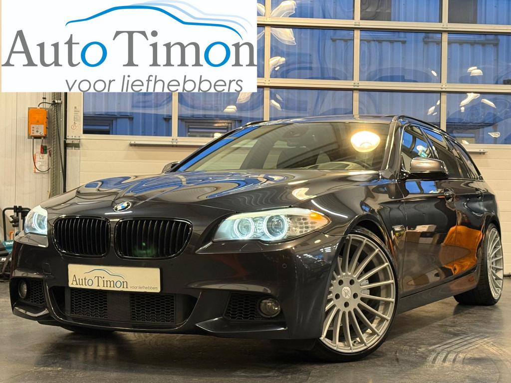 BMW 5-serie F11 535i Touring High Executive Aut.-8 | voor de, Euro 5, Achterwielaandrijving, Gebruikt, Zwart