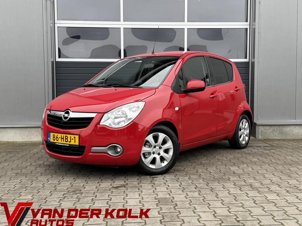 Opel Agila 1.2 Enjoy Automaat | Airco | Lichtmetaal | NAP, Auto's, 86 pk, 4 cilinders, Bedrijf, 17 km/l