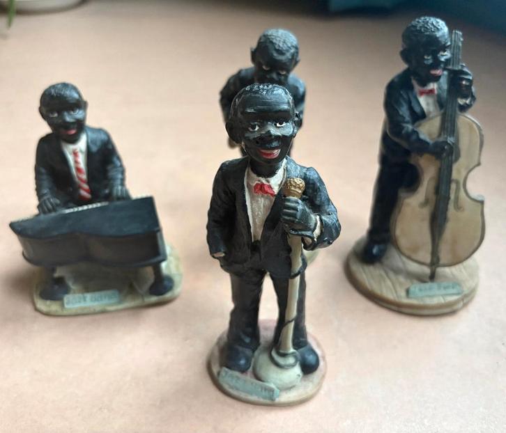 Complete jazzband, vintage, Antiek en Kunst, Curiosa en Brocante, Ophalen of Verzenden