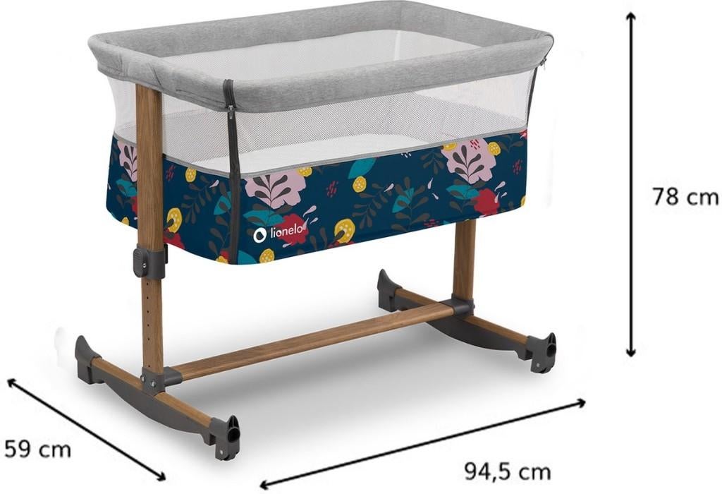 Co-sleeper Lionelo Leonie, Kinderen en Baby's, Babywiegjes en Ledikanten, Ophalen, Zo goed als nieuw, Wieg