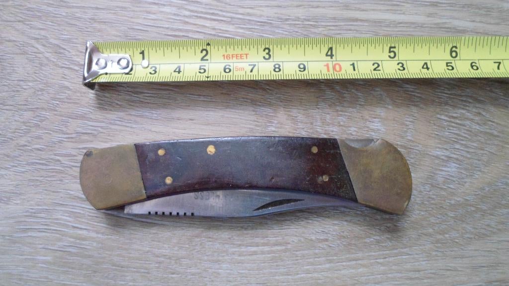 Werkmes 22cm met inklapbeveiliging, Ophalen of Verzenden, Gebruikt