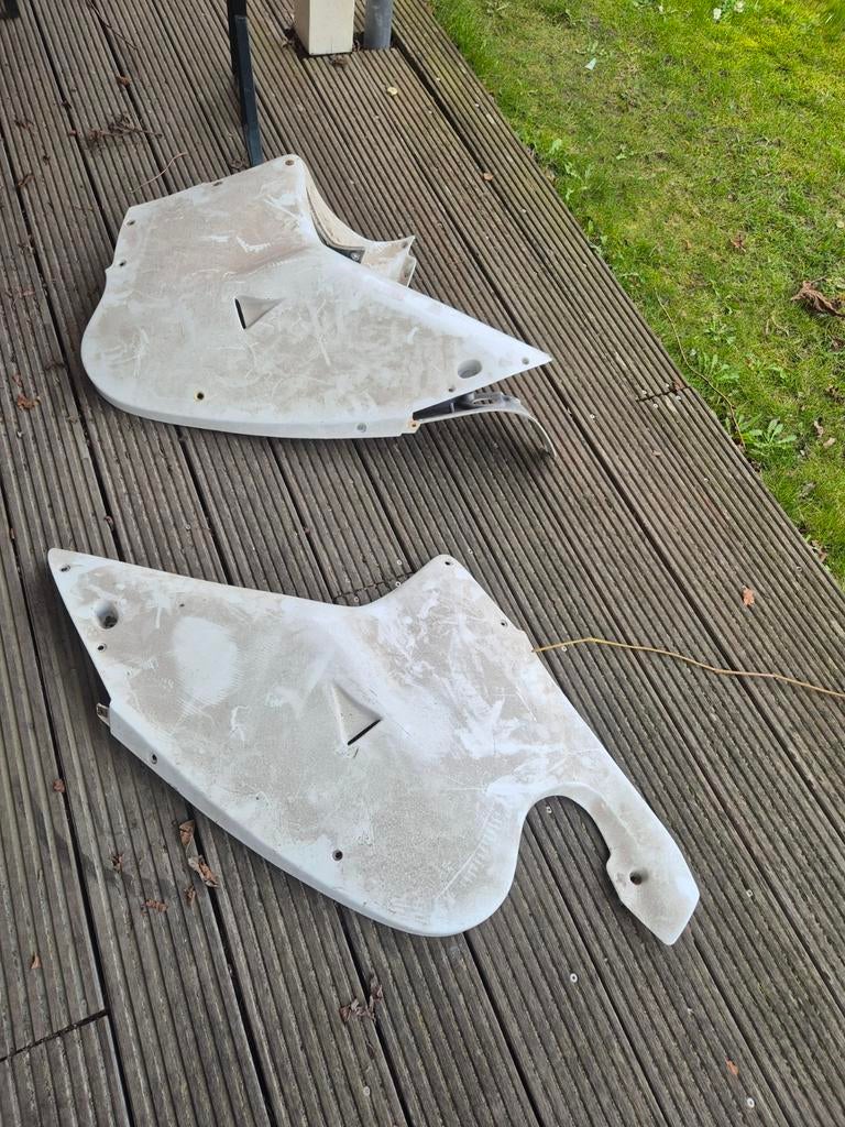 Aprilia RS50 Kuipdelen Wit - Gebruikt, Fietsen en Brommers, Ophalen, Gebruikt, Kap, Aprilia