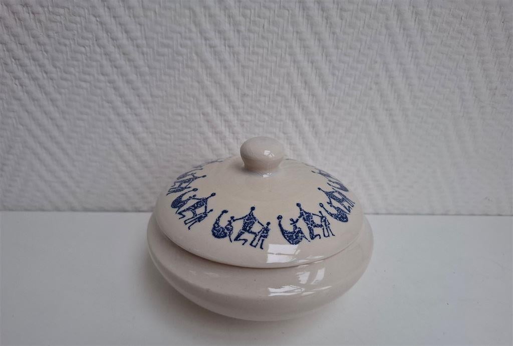 Dekselpotje Concordia Verzekeringen 1907-1982, Verzamelen, Ophalen of Verzenden, Zo goed als nieuw, Gebruiksvoorwerp