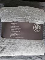 Knuffeldeken Optidee grijs, Eenpersoons, Wit, Nieuw, Ophalen of Verzenden