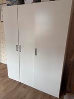 GRATIS 2x IKEA kledingkast wit (vergelijkbaar met Kleppstad), Ophalen, Met deur(en), 100 tot 150 cm, Zo goed als nieuw
