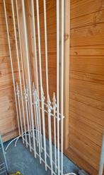 2 ijzeren klimrekken, Ophalen, IJzer, Sierhekwerk