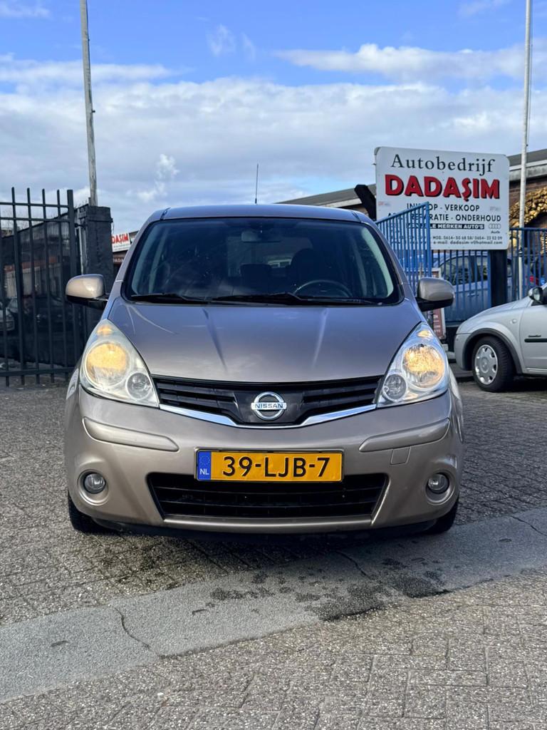 Nissan Note 1.6 Life +, Auto's, Gebruikt, 4 cilinders, Bruin, Parkeersensor