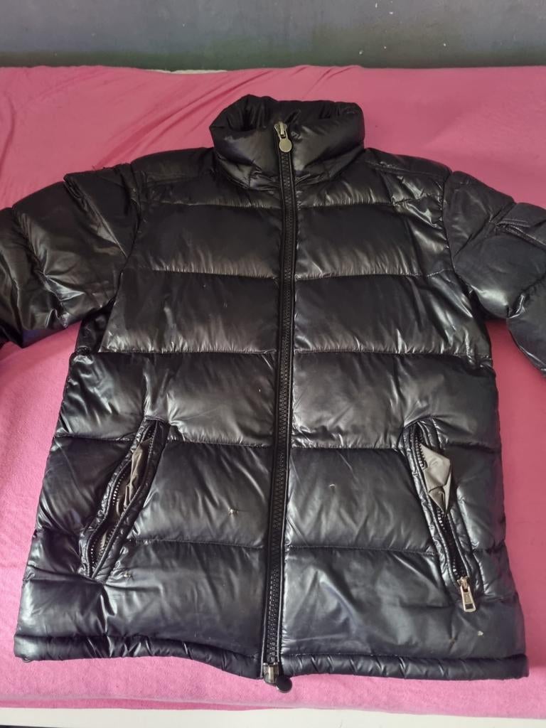 Moncler jas maat M, Kleding | Heren, Jassen | Winter, Ophalen of Verzenden, Zwart