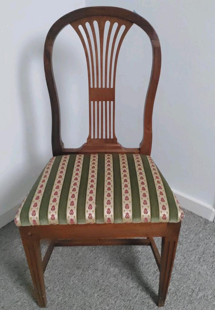 Jugendstil Art nouveau eetkamerstoel, Antiek en Kunst, Antiek | Meubels | Stoelen en Banken, Ophalen