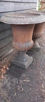 2 Grote Antieke Tuinvazen van 1 Meter Hoog, Tuin en Terras, Ophalen, Gebruikt