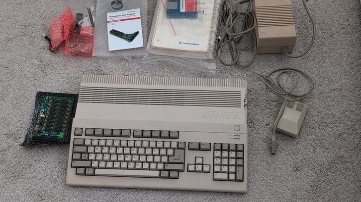 Commodore Amiga 500 full set, Computers en Software, Vintage Computers, Ophalen of Verzenden