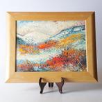 Expressionistisch Schilderij Oktoberdag - SIVERT ANDERSSON, Ophalen of Verzenden