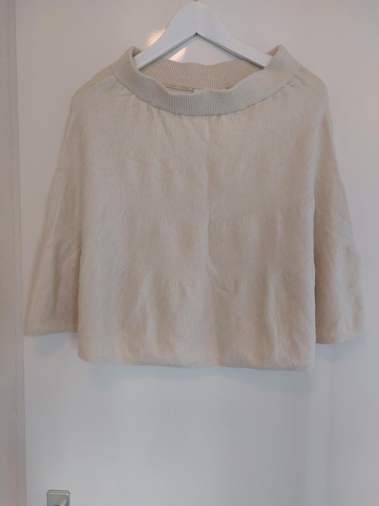 Beige wollen rok maat L boven knie, Maat 38/40 (M), Beige, Ophalen of Verzenden, Zo goed als nieuw