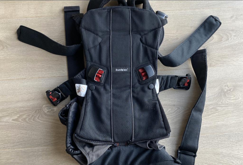 babybjörn baby carrier, Kinderen en Baby's, Babydragers en Draagdoeken, Gebruikt, Buik of Rug, Ophalen of Verzenden, Baby Björn