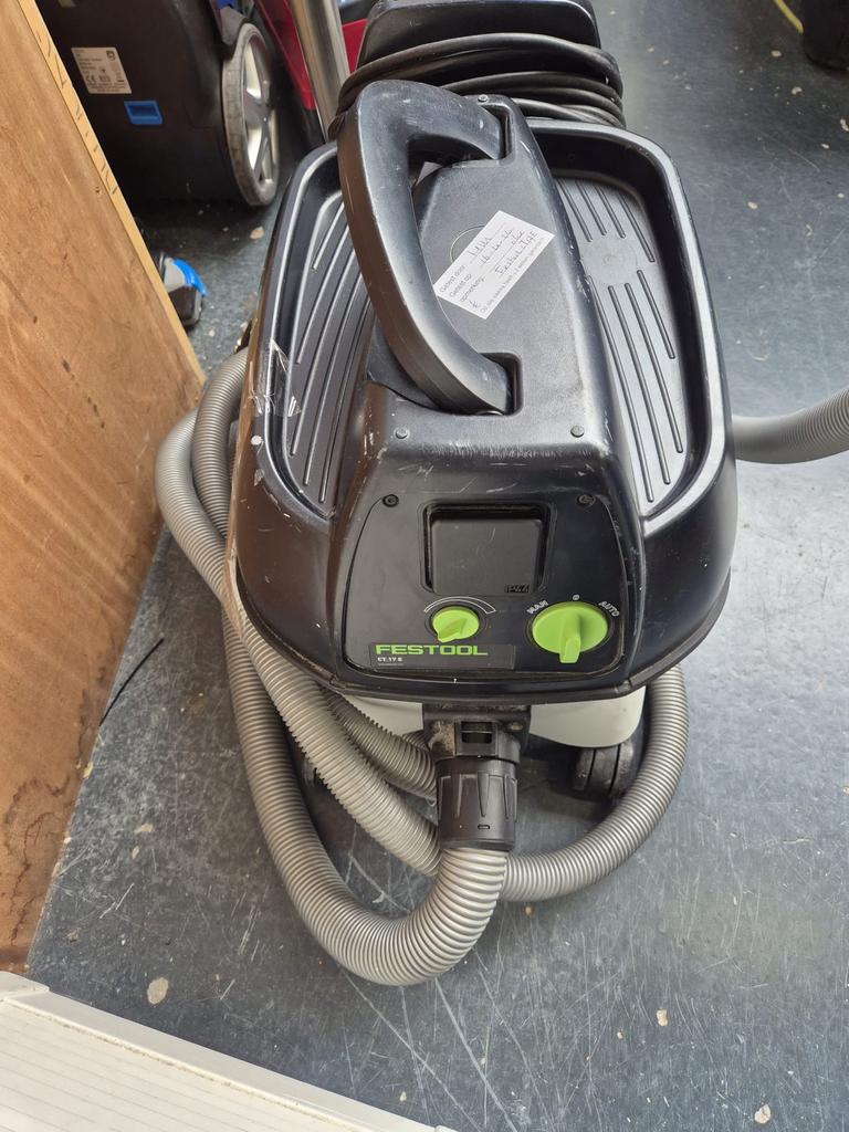 Festool Bouwstofzuiger CT17E met slang., Ophalen, Gebruikt