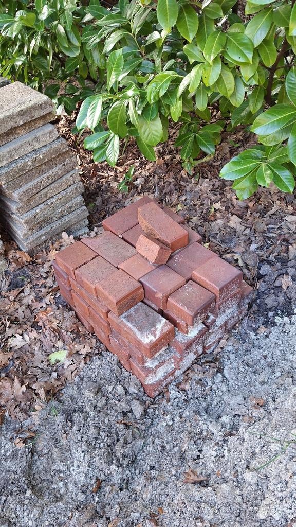 GRATIS, Ophalen, Gebruikt, Beton, Terrastegels