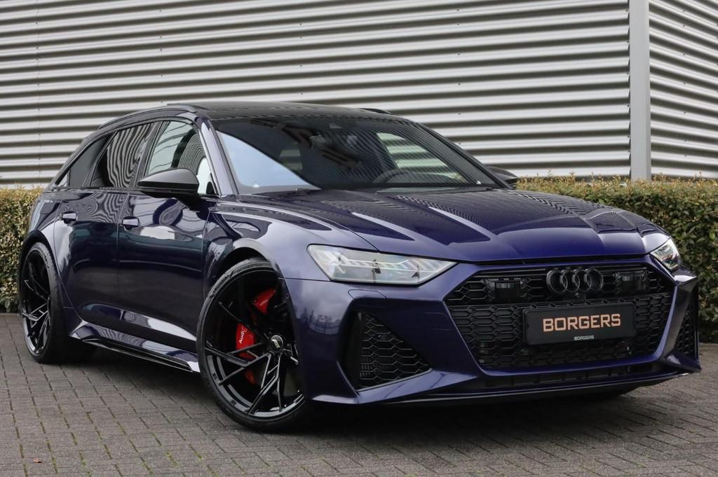 Audi RS6 ABT 720PK l IR22 l Dynamic+ l B&O Adv l Exclusive, Automaat, Gebruikt, 4000 cc, Blauw
