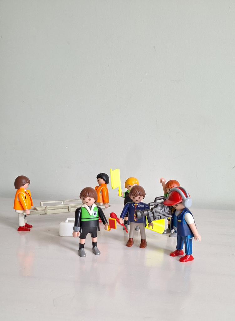 Playmobil ad3 - Voetbalspel Uitbreidingsset, Kinderen en Baby's, Speelgoed | Playmobil, Zo goed als nieuw, Ophalen of Verzenden
