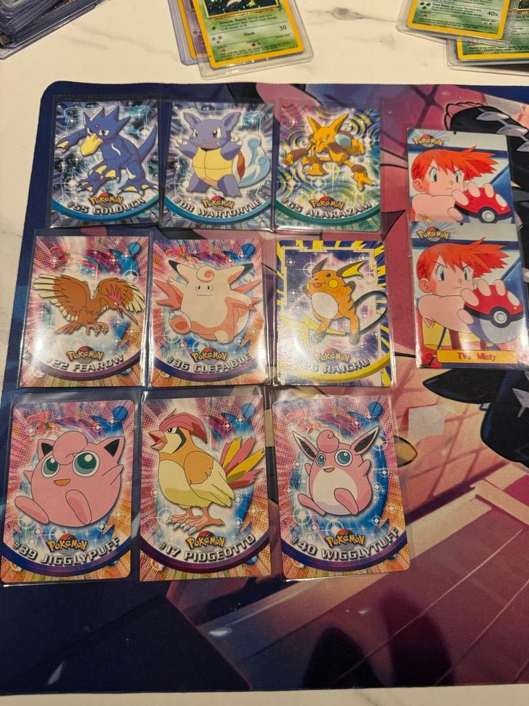 Pokémon Topps kaarten, Ophalen of Verzenden, Gebruikt, Meerdere kaarten