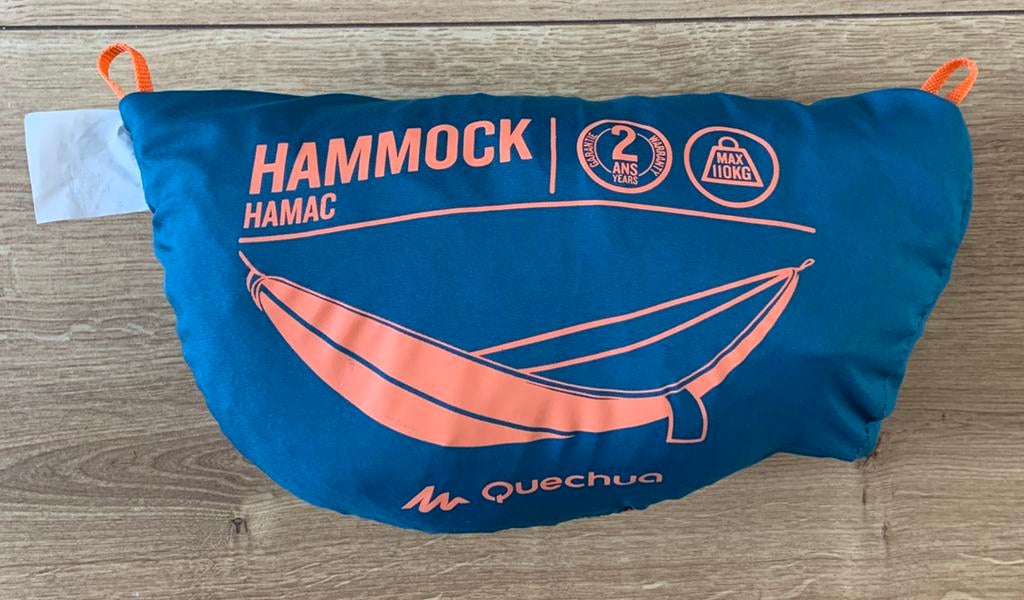 Voor camping tuin backpack onderweg hammock quechhua hangmat, Ophalen of Verzenden, Zo goed als nieuw