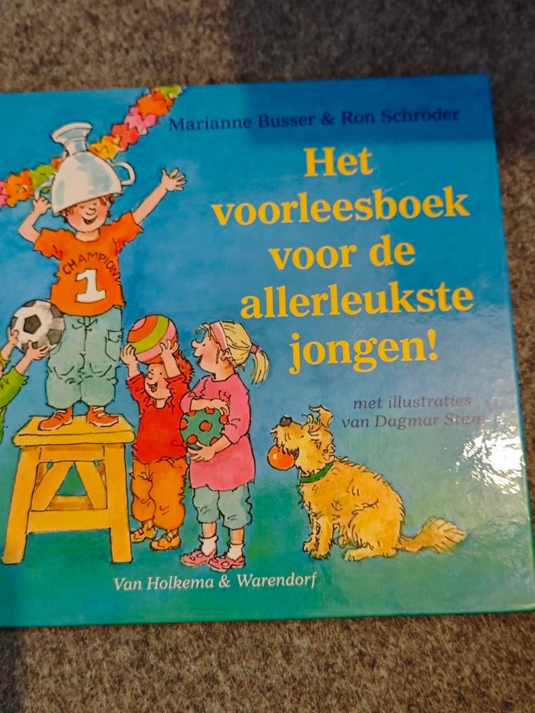 Het voorleesboek voor de allerleukste jongen!, Boeken, Fictie algemeen, Ophalen of Verzenden, Zo goed als nieuw, Voorleesboek