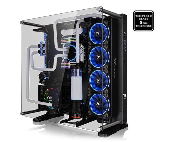 Thermaltake Core P5 TG Titanium Edition PC-behuizing, Computers en Software, Computerbehuizingen, Ophalen, Gebruikt