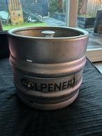 Bierfust 20 liter, gebruikt als brievenbus, Ophalen, Gebruikt, Staal, Staande brievenbus