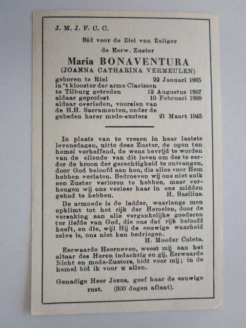 8  Oude bidprentjes, Verzenden, Bidprentje