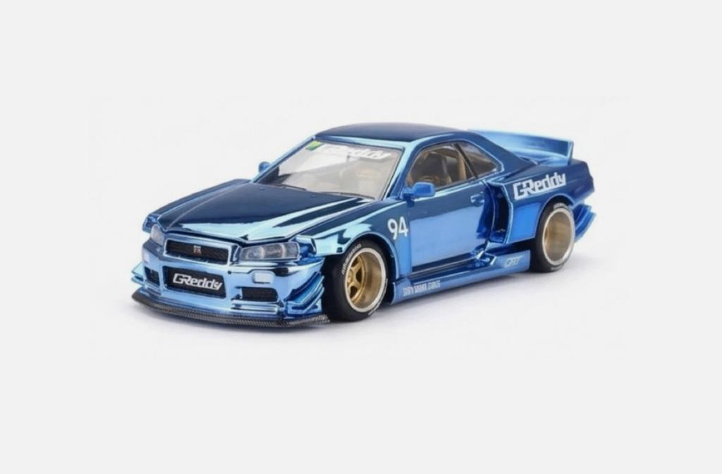 KAIDO HOUSE LTDEDN: Nissan Skyline R34 GT-R | KHMG253, Ophalen, Nieuw, Auto