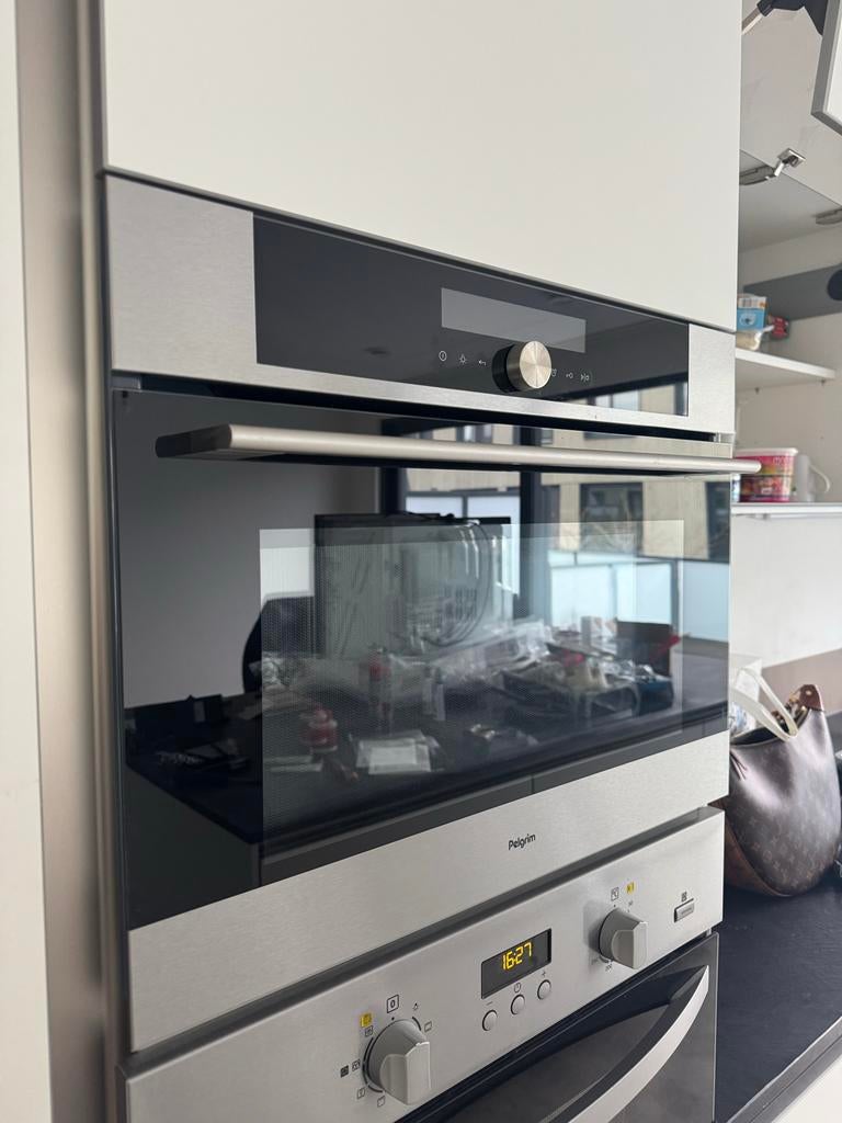 Zanussi Oven & Pelgrim Magnetron Set - Luxe Uitvoering, Witgoed en Apparatuur, Ophalen, Gebruikt, Oven met grill, Inbouw