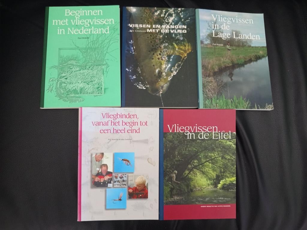 5x VNV vliegvis  boeken, Watersport en Boten, Ophalen of Verzenden, Zo goed als nieuw, Overige typen