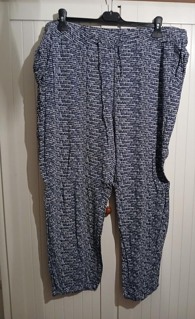 MS mode zomerbroek maat 48, Blauw, Maat 46/48 (XL) of groter, Ophalen of Verzenden, Zo goed als nieuw