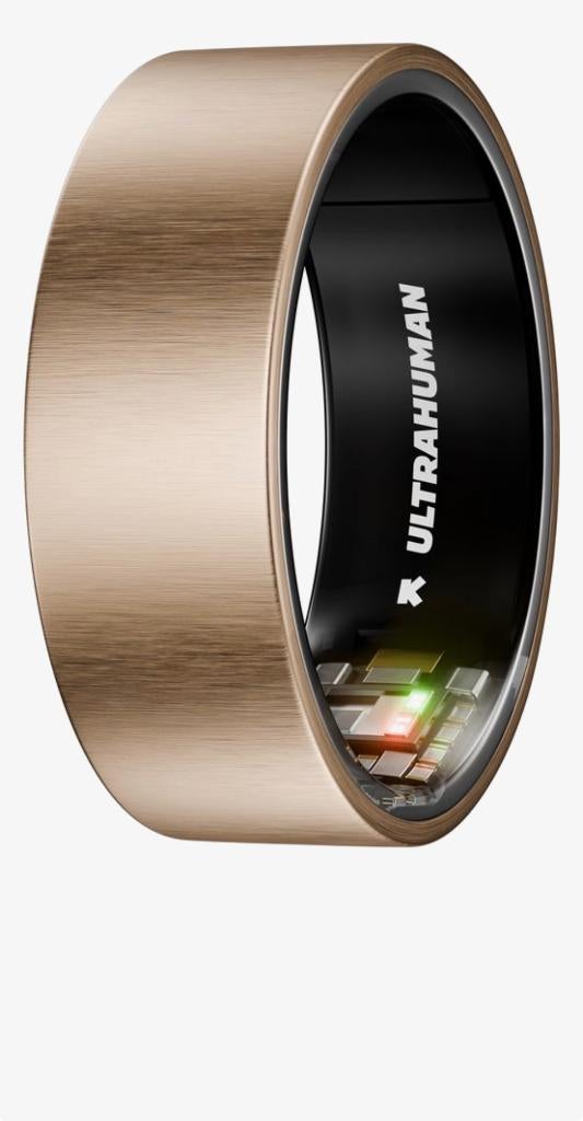 NIEUW Ultrahuman Ring AIR - Maat 10, Brushed Rose Gold, ., IOS, Ultrahuman, Ophalen of Verzenden