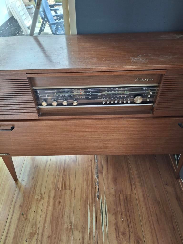 Radio meubel, Antiek en Kunst, Antiek | Tv's en Audio, Ophalen