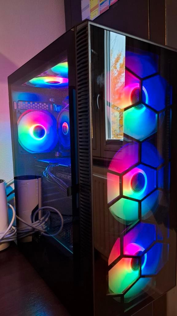 Gaming Pc 3060ti, Computers en Software, Desktop Pc's, 4 Ghz of meer, HDD, SSD, 16 GB, Gaming, Ophalen