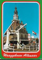 Ch294 gelopen ansichtkaart waaggebouw alkmaar, Verzamelen, Ansichtkaarten | Nederland, Ophalen of Verzenden, 1980 tot heden, Gelopen