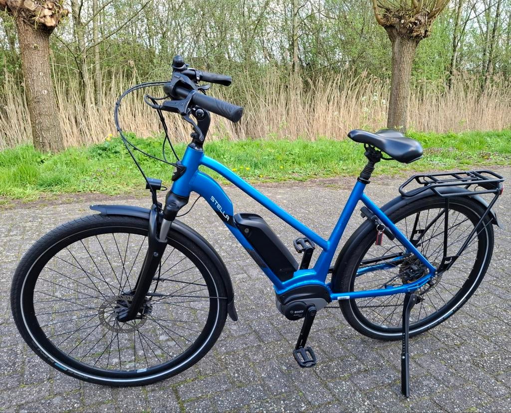 Zeer nette elektrische Stella damesfiets,Bosch middenmotor✅️, Fietsen en Brommers, Fietsen | Dames | Damesfietsen, 53 tot 56 cm