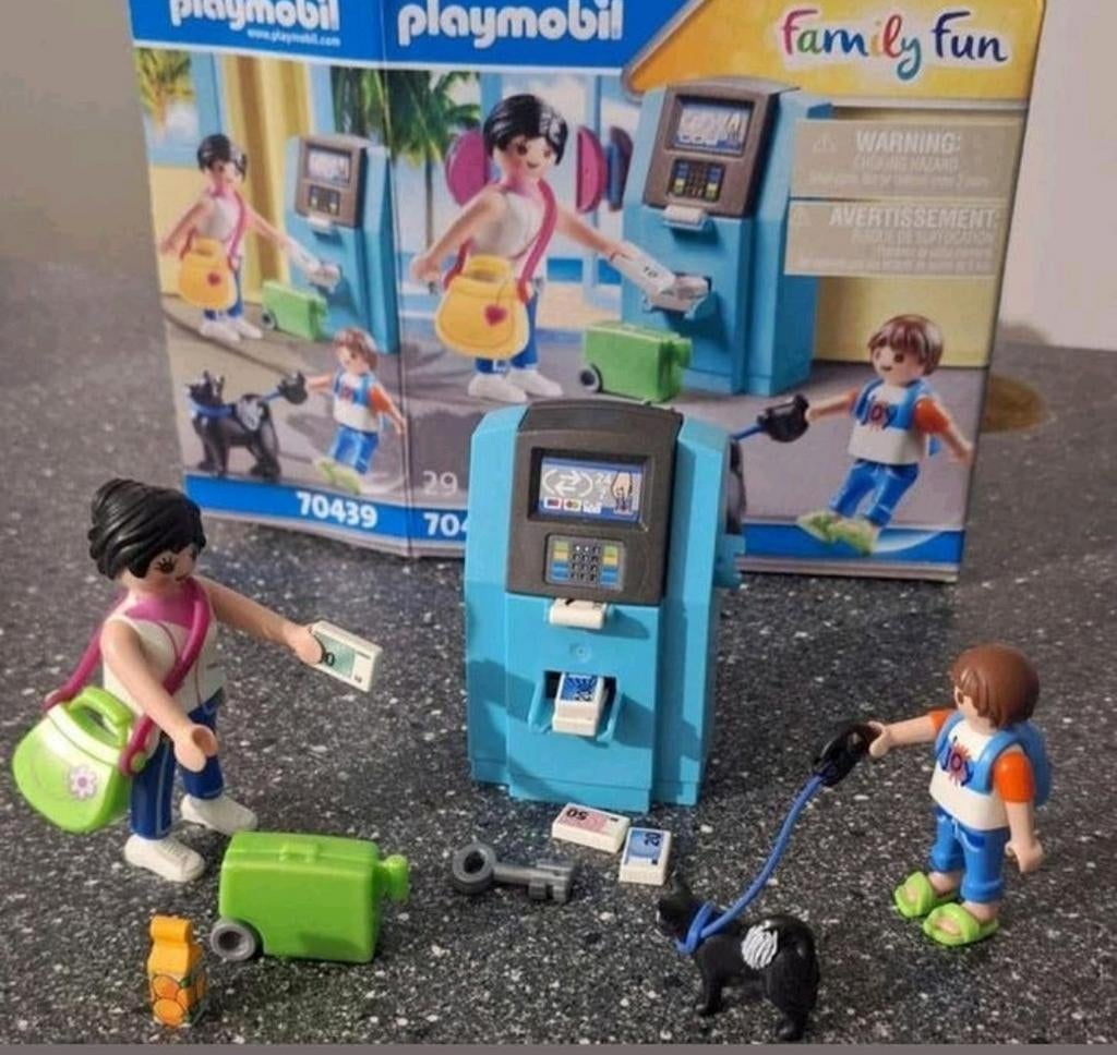 Playmobil family fun pinautomaat, Ophalen, Zo goed als nieuw, Complete set