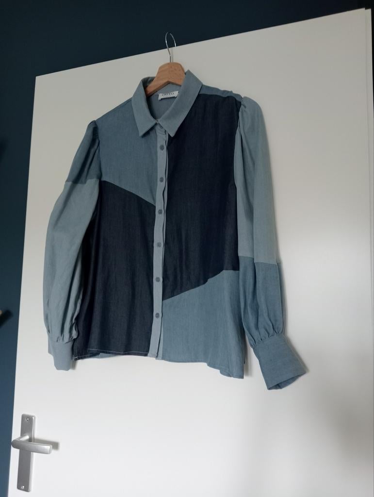 Orfeo jeans blouse, Blauw, Nieuw, Ophalen of Verzenden, Maat 36 (S)