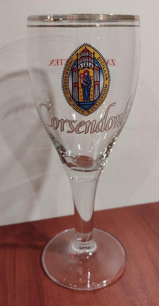Vintage Corsendonk Glazen 20cl “Zalig Genieten”., Ophalen of Verzenden, Gebruikt, Glas of Glazen, Overige merken