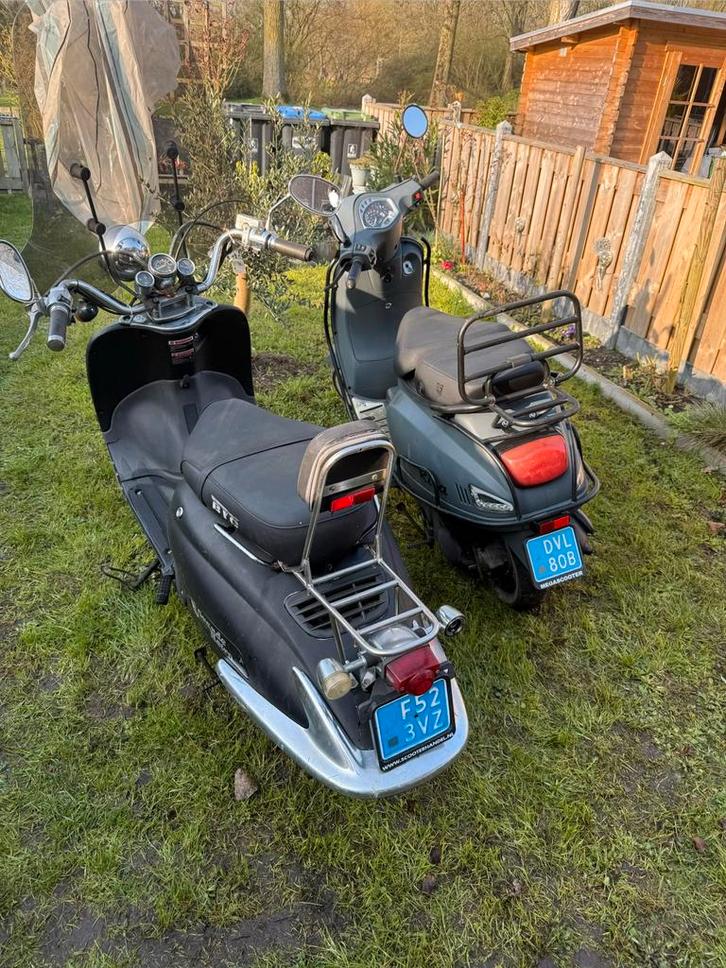 kapotte BTC scooters, Fietsen en Brommers, Snorfietsen en Snorscooters, Gebruikt, Overige merken, Benzine, Ophalen