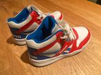Reebok maat 36,5 wit blauw en rood unisex, Kleding | Dames, Ophalen, Wit, Sneakers of Gympen, Zo goed als nieuw