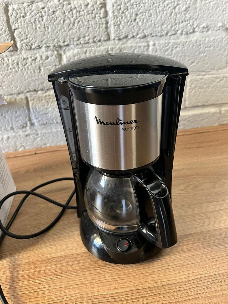 Moulinex Subito Koffiezetapparaat, Witgoed en Apparatuur, Koffiezetapparaten, Gebruikt, Gemalen koffie, Koffiemachine, 4 tot 10 kopjes