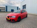 Seat Ibiza FR 1.8 20VT 240 pk 3DRS 2004 Rood, Auto's, Seat, Stof, Zwart, 4 cilinders, Origineel Nederlands