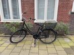 Black City Bike with Basket from Solobike, Ophalen, Zo goed als nieuw