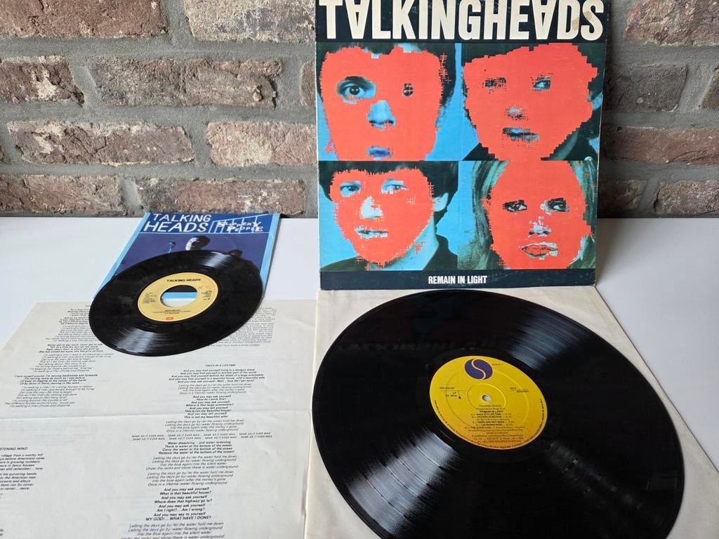 Talking Heads Remain in Light (LP)portugal Slippery People, Ophalen of Verzenden, Gebruikt, 12 inch