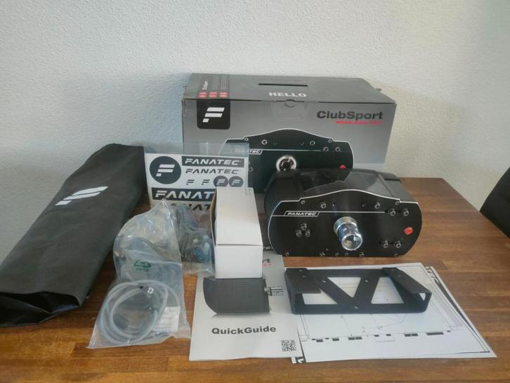 Fanatec ClubSport Wheelbase V2.5 (CSW 2.5) - Compleet, Computers en Software, Joysticks, Zo goed als nieuw, Ophalen