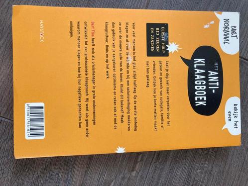 Anti-Klaagboek - Bart Flos, Boeken, Advies, Hulp en Training, Zo goed als nieuw, Ophalen of Verzenden
