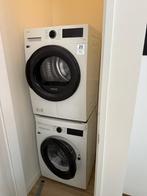 Samsung wasmachine en warmtepompdroger, 6 tot 8 kg, Ophalen, Zo goed als nieuw, 85 tot 90 cm